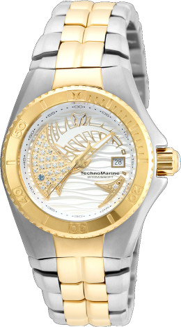 Technomarine Women\'s Watch TM-115189 Quartz Gold Steel Mother of Pearl Dial 30mm TM-115189 | Technomarine main image 2