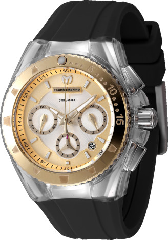 時計 TECHNOMARINE SPORT chronograph TMY02 MENS TECHNOMARINE SPORT TMY02 CHRONOGRAPH BLACK SILICONE