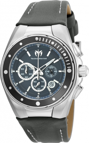 Technomarine Women\'s Watch TM-215036 Manta Ray Quartz Gray Leather Strap 40mm RELOJ CLÁSICO PARA MUJER TECHNOMARINE MANTA TM-215036 - GRIS main image 4